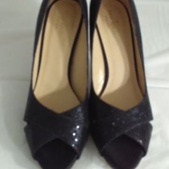 Kate Spade New York Billie Black Open Toe 9.5B - Picture 2 of 8